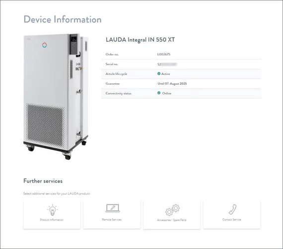 Plataforma de servicios digitales LAUDA.LIVE - Imagen 3