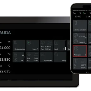 Aplicación de control LAUDA Command